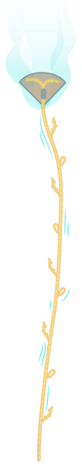 Nautical rope decoration